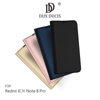 強尼拍賣~DUX DUCIS Redmi 紅米 Note 8 Pro SKIN Pro 皮套 支架可立 插卡 鏡頭加高
