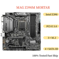 For MSI MAG Z390M MORTAR Motherboard 128GB LGA 1151 DDR4 Micro ATX Mainboard 100% Tested Fast Ship