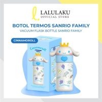 Botol Minum Termos Stainless Anak Motif Karakter Sanrio Cinnamoroll  - Cinnamoroll/Pth-TERLARIS!!!!!