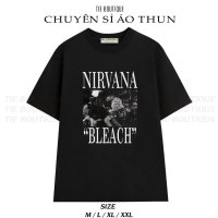 Áo thun NIRVANA BLEACH Áo Phông Unisex Hoạt Hình Dễ Thương