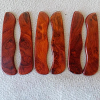 1 Pair Hand Made Red Sandalwood Scales for 111mm Victorinox Swiss Army Knife