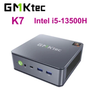 GMKTec K7 Intel i5-13500H Mini PC Windows 11 Ram DDR5 NVMe SSD Wifi6 BT5.2 Gaming Mini PC