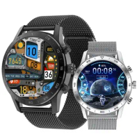 SENBONO KK70 454*454 HD Screen Men Smart Watch Custom Dial Call Watch ECG Wireless Charging DT70 IP68 Waterproof Smartwatch Men