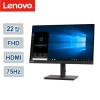 Lenovo 聯想 ThinkVision S22e-20 21.5吋 FHD 75Hz 顯示器(62C6KAR1WW)