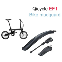 Front Rear Mudguard Support For Xiaomi Mijia Qicycle Ef1 Electric Bike Bicycle Outdoor Cycling Riding Bicycle Shelf Accessories