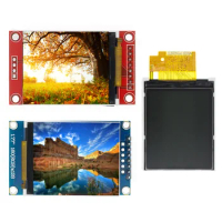 D02 1.77 1.8 inch TFT LCD Module LCD Screen SPI serial 51 drivers 4 IO driver TFT Resolution 128*160 1.8 inch TFT interface