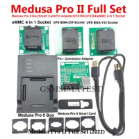 Brand New Medusa Pro 2 box / Medusa Pro II Box full set ( UFS 254 /UFS 153/ eMMC 4 in 1 socket adapter)
