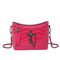 Mantilla Louisa | Tas Buket Wanita Woman Bucket Bag Tas Selempang Sling Bag Salib  Tengkorak - Feodo