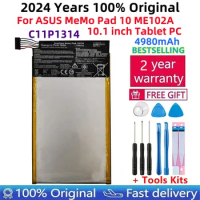 100% Original C11P1314 Tablet PC Battery For ASUS MeMo Pad 10 ME102A 10.1 inch Tablet PC Batteries Bateria+Free Tools