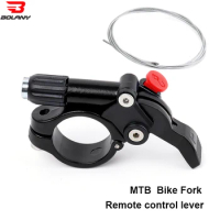 BOLANY MTB Mountain Bike Remote Lockout Lockout Wire Control Lever For Rockshox Fox X-fusion Fork