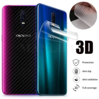 3D Curved Clear Carbon Fiber Film For Oppo F15 F11 F9 F7 F5 F3 Plus Back Full Cover Screen Protector on Oppo A9 A5 A31 2020