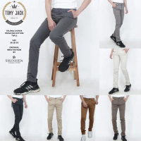 TERLARIS CELANA CHINO PRIA COKLAT ORIGINAL TONY JACK CELANA PANJANG PRIA SLIM