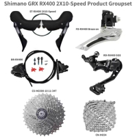 Shimano GRX RX400 2X10 Speed Groupset Road Bike DISC Brake Groupset