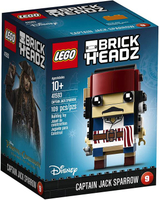 Lego 41593 Brickheads Jack Sparrow 船長迪斯尼加勒比海盜/最後的海盜