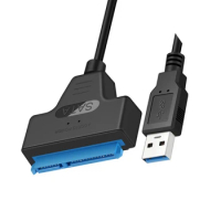 USB Sata Cable Sata 3 To USB 3.0 Adapter USB Sata Adapter Cable Support 2.5 Inches Ssd Hdd Hard Drive