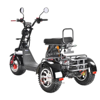 citycoco 3 wheel motorcycle electric bike chopper off road scooter eu warehouse tricycles