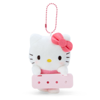 【震撼精品百貨】Hello Kitty 凱蒂貓~日本SANRIO三麗鷗 KITTY絨毛玩偶吊飾 吊鍊-PACHI*67507