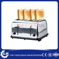 4 Slice Bread Toaster oven chinese cheaper stainless steel electric toaster 220v 1600w