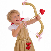 PIKYO Children's Cupid Cosplay Costume Valentine's Day Outfit Boys' Cupid Angel Wings Set Kindergart