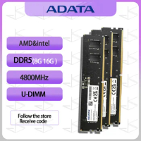 NEW ADATA DDR5-4800 U-DIMM 8GB 16GB 32GB 4800MHz Memory RAM DDR5 Computer Desktop PC