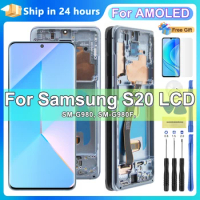 AMOLED Display For Samsung Galaxy S20 5G G981 LCD Display Digitizer Assesmbly for samsung galaxy S20 4G g980f G980 Replacement