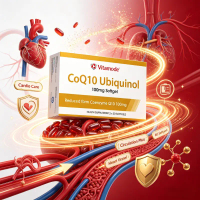 【Buy 3 get 1 free】Vitamode CoQ10 Ubiquinol 100mg 60 Softgels | Active Reduced Form Coenzyme Q10 Hear