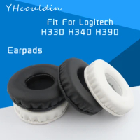 YHcouldin Earpads For Logitech H330 H340 H390 Headphone Accessaries Replacement Leather