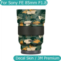 Customized Sticker For Sony FE 85mm F1.8 Decal Skin Camera Lens Sticker Vinyl Wrap Film Coat FE 85 1.8 F/1.8 851.8 SEL85F18