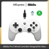 8BitDo Pro 2 Wired Controller with Hall Effect Joystick Gamepad for Xbox Series X / Xbox Series S / Xbox One &amp; Windows 10