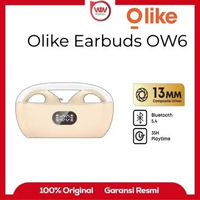 OLIKE True Wireless Earphone OW6 Open Ear Earphone Bluetooth 5.4 Bass MAX 35 Jam Playtime Tahan Air 