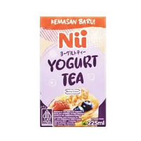 NU - Green Tea, Milk Tea, Yoghurt Tea - Minuman Teh Siap Minum YOGURT BERRY