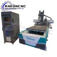 Atc Cnc Router For Kitchen Cabinet Furniture Carpenter 4 Axis Cnc Router