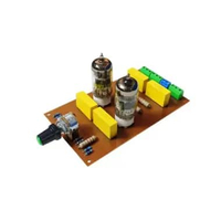 Kit preamp tabung tube 6GH8 pre amplifier stereo line stage ECF82