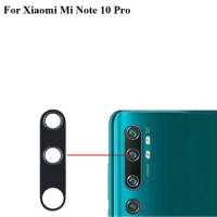 2PCS Tested New For Xiaomi mi Note 10 pro Rear Back Camera Glass Lens Xiao mi Note 10pro Repair Parts Note10 pro Replacement