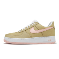 Nike 休閒鞋 Air Force 1 Retro LL QS 男鞋 Linen 卡其 亞麻 帆布 AF1 HV2021-200