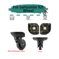 For Samsonite 92t Universal Wheel Replacement Suitcase Rotating Smooth Silent Shock Absorbing Wheels Travel Accessories Wheels