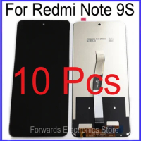 Wholesale 10 Pieces/Lot For Xiaomi Redmi Note 9S LCD Display Screen With touch digitizer assembly for Redmi Note 9 Pro