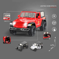ขายร้อน [พร้อมส่ง]Jeep Wrangler โมเดลรถสะสม 1:32