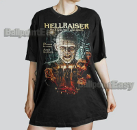 Retro Hellraiser Horror Movie T- Shirt 90 s Graphic Tee image 1