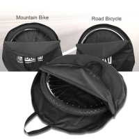 Wheel Carrying Bags Mountain Bicycle Front Or Rear Wheels Cycling Bike Wheel Zipper Storage Nylon Package 3 Sizes Available