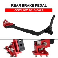 Motorcycle CNC Rear Foot Brake Lever Pedal For Honda CRF110F CRF 110F 110 F 2013-2024 2022 2021 2020 2019 2018 2017 2016 2015