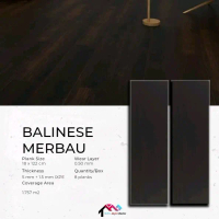 lantai spc marvel Heritage balinese marbau motif kayu tebal 6,5mm