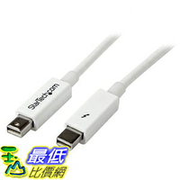 [美國代購] StarTech.com TBOLTMM50CMW 0.5m White Thunderbolt Cable Cord M/M for Apple iMac, MacBook Pro etc 連接線