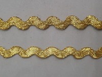 Renda Biku Biku/Zig Zag/Gigi Walang Emas- 17yds