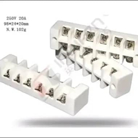 Terminal Blok Keramik 6P 40A I Material Steatite Keramik Terminal Blok Heater