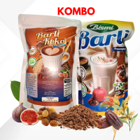 Kombo Serbuk Barli Bismi dan Barli Cokelat Tanpa Gula Putih Untuk Kesihatan