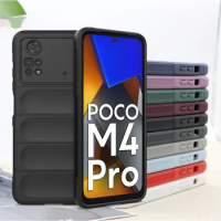 For Cover Poco M4 Pro Case For Poco M4 Pro Capas Shockproof Rubber Phone Back Soft TPU For Fundas Xiaomi Poco X3 X4 M4 Pro Cover