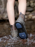 雨鞋防水套女冬季硅膠鞋雨天時尚外穿雨靴子男厚耐磨防滑兒童雨鞋