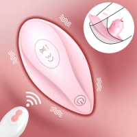 10 Frequency Wearable Tongue licking Vibrator G Spot Sex Toys For Women Clitoris Stimulator Remote Control Panties Vibrating