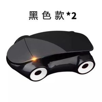 全城熱賣 - 汽車手機架車載導航支撐架車用創意多功能車內通用擺件支架模型車創意汽車手機架黑色【2個裝】抗震防摔